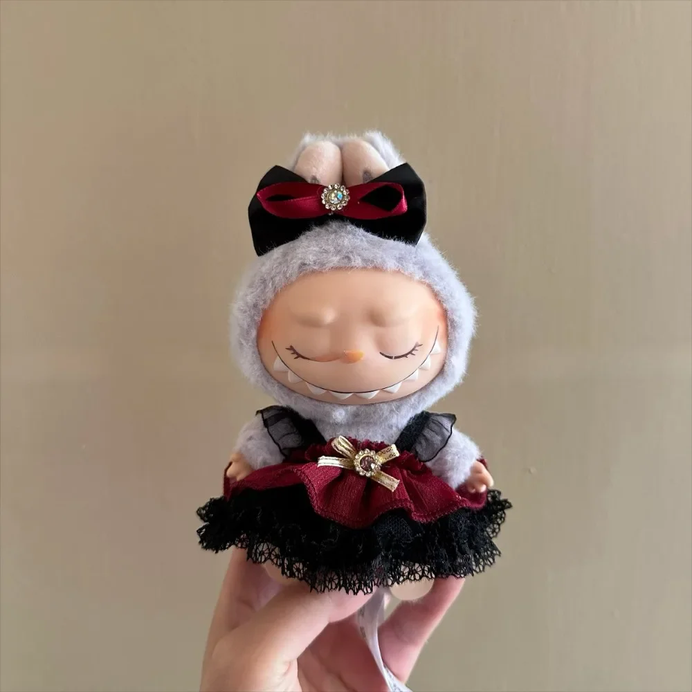 Labubu Clothes Dolls Clothes Outfit Accessories For 17CM Labubu V2 V1 Princess Style Skirt Dolls Clothing Accessories Kid Gift