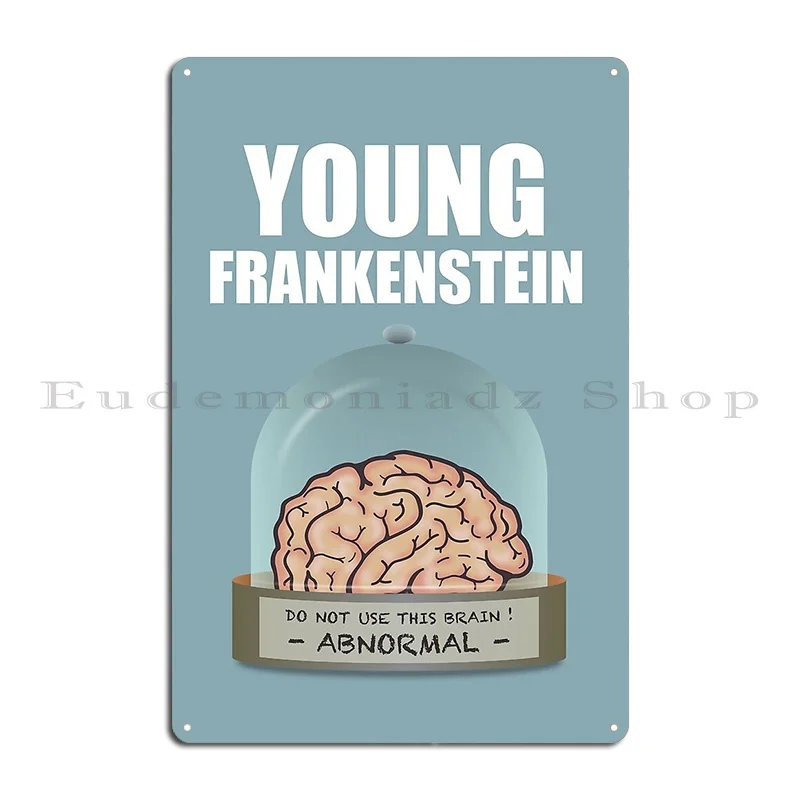 Young Frankenstein Alternative Movie Poster Metal Sign Club Party Printing Living Room Club Retro Tin Sign Poster