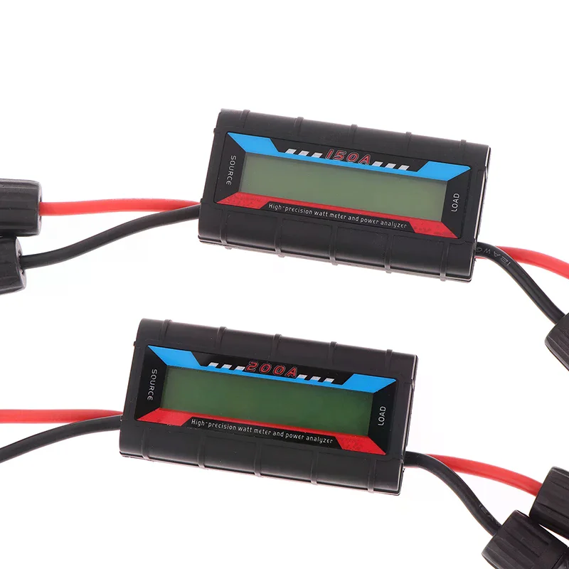 Analyseur de compteur de puissance d'avion modèle RC 150A/200A, compteur de courant, testeur d'énergie solaire avec connecteur photovoltaïque