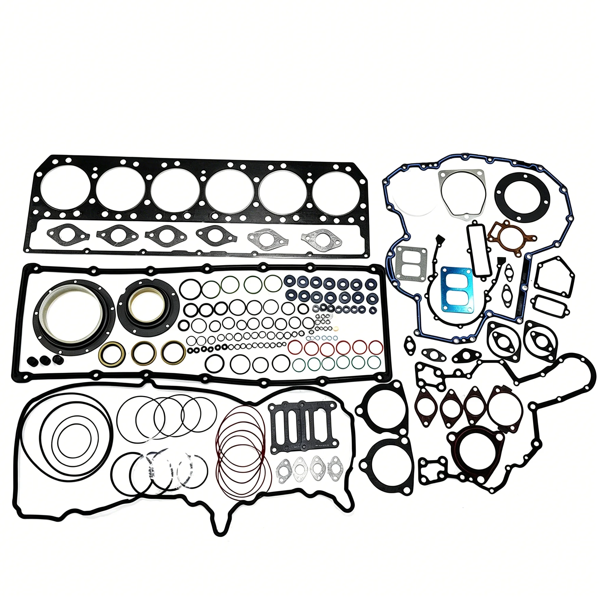 1Set Engine Overhaul Full Gasket Kit 3164416 2238228 Fit for Caterpillar CAT Excavator 3176 Engine Repair Replacement
