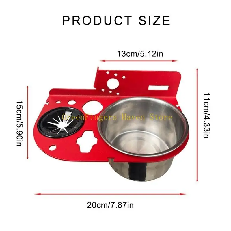 F68D Efficiënte werkruimte Gereedschapsladder met geïntegreerde hangende planken en met grote capaciteit