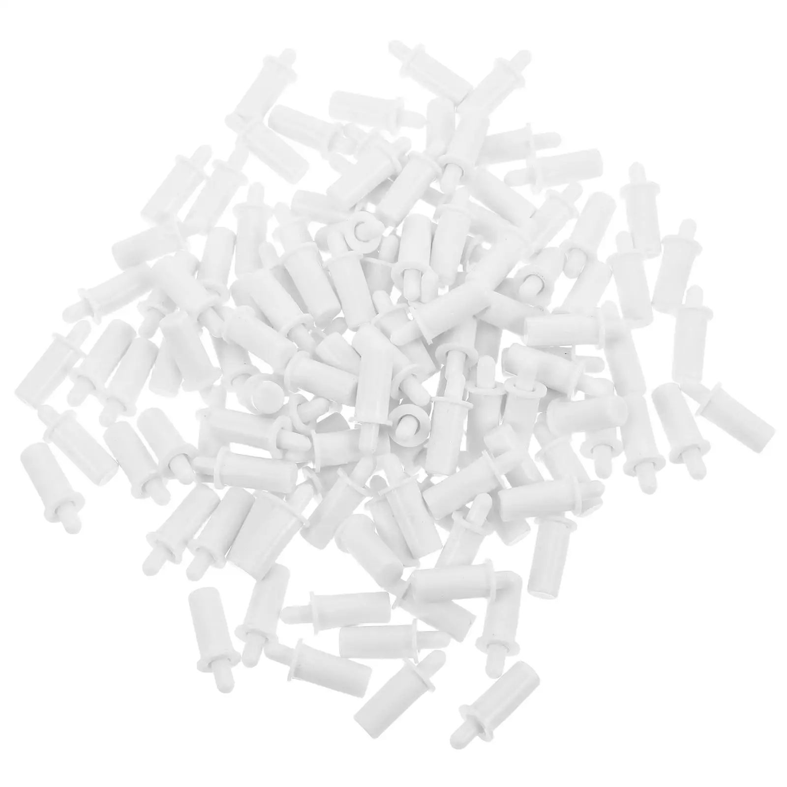 120PCS Perni per tende Persiane per finestre Elementi di fissaggio per tende Perni di riparazione per persiane per finestre Lama mobile Hardware Ferramenta Feritoia Parti a molla