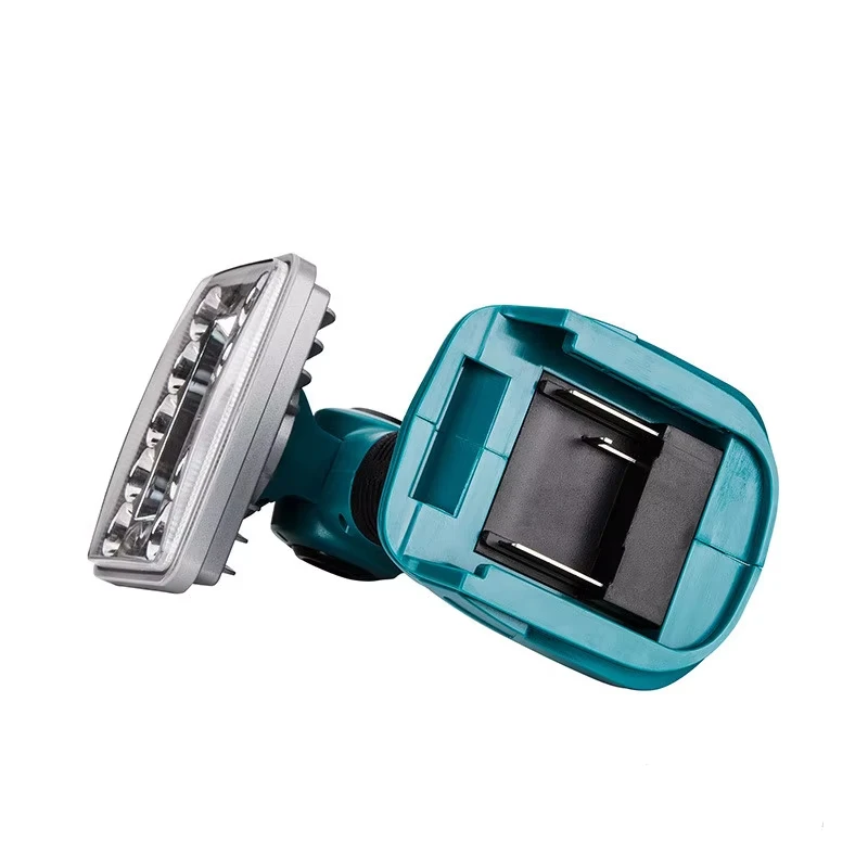 Linterna LED para exteriores, foco inalámbrico para Makita, 14,4 V, 18V, LXT BL1430, BL1850, BL1860B, batería de iones de litio de 5 pulgadas con USB