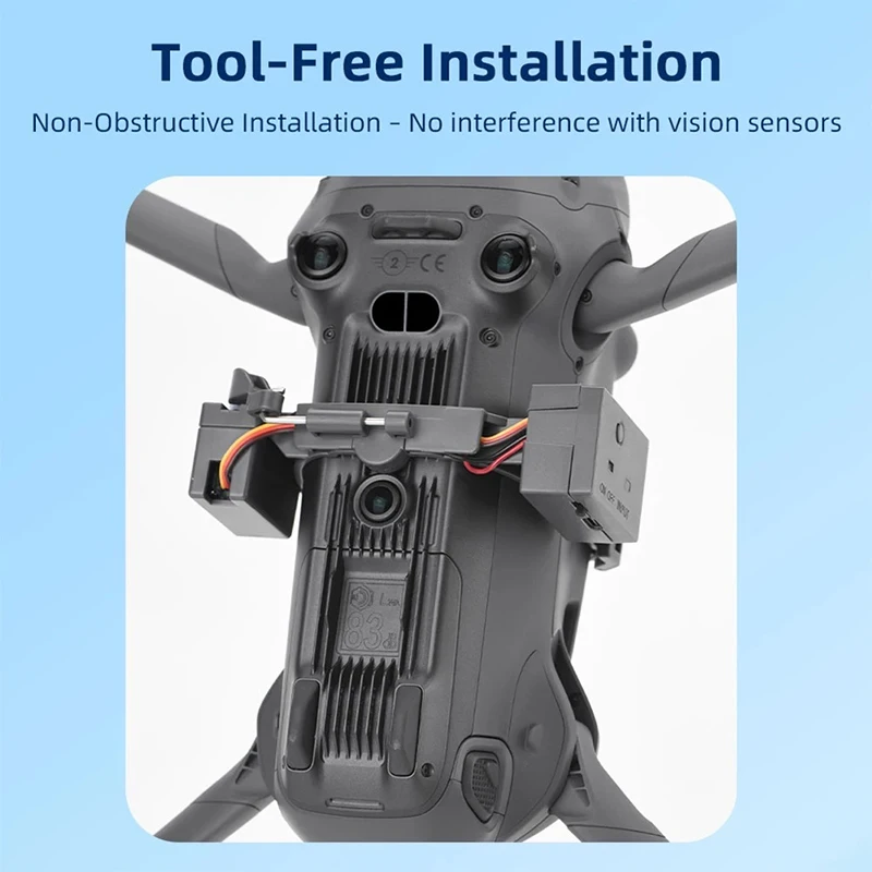 DJI Mavic 4 Proドローン用着陸装置付きエアドロップサーボキット RC 2 / RC PRO 2 リモコン 長距離配送 アクセサリー