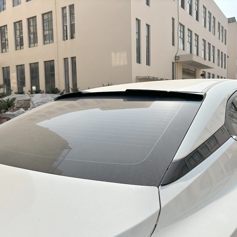 For 2020-2021 Nissan Sentra Sylphy Car Rear Window Roof Spoiler Wings ABS Material Car Exterior Tuning Trim Body Kit Accessories