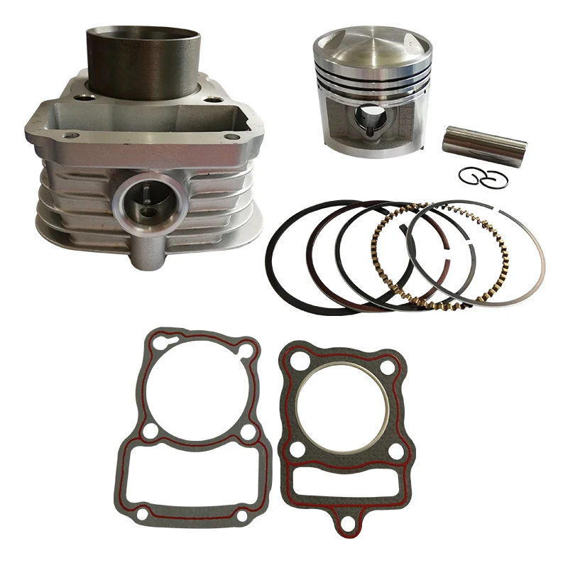 Motorcycle Cylinder Set for Haojue Lifan Qingqi Loncin Dayun CG125 DY150 CG250 HJ125 GN125 LX200 LF250 Motorbike Cylinder Kit