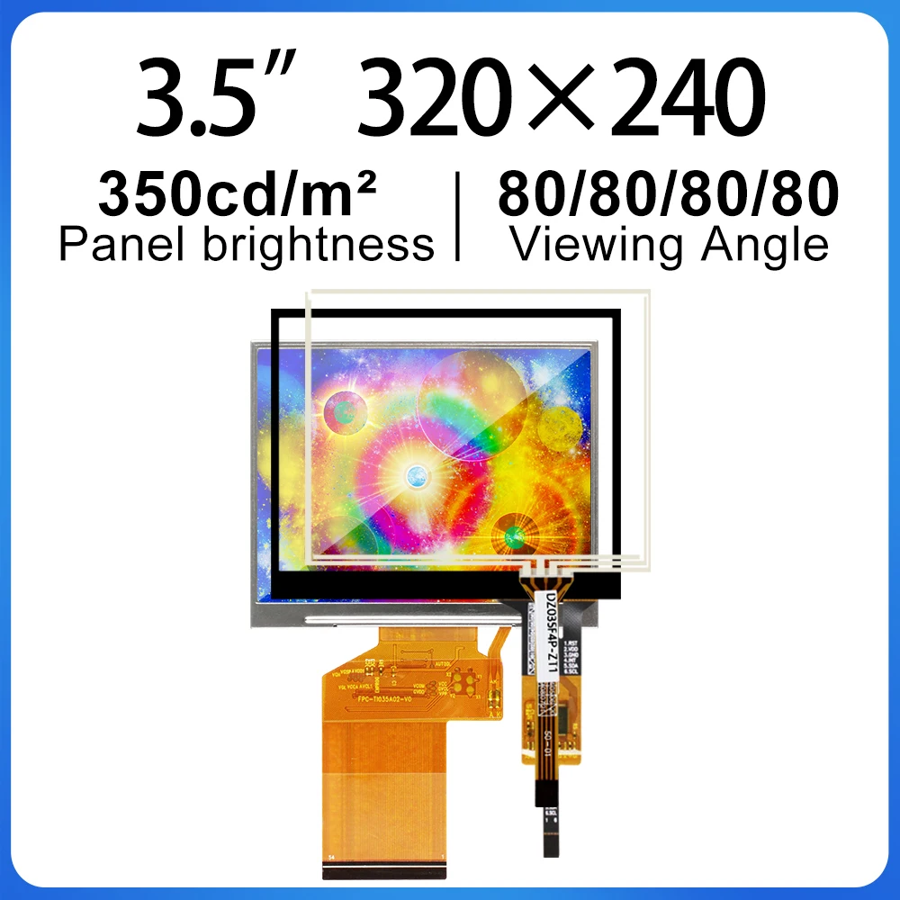 Small size 3.5 inch TFT Lcd display Capacitive touch screen 320*240 resolution BI035SE1-Z35 for Siamese machine