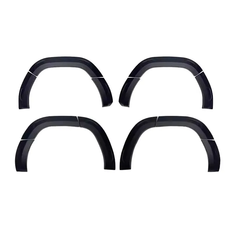 Matte Black Front Rear Wheel Eyebrow for Haval H9 2nd 2024 Modified Wide Fender Trim Body Kit Car Accessories