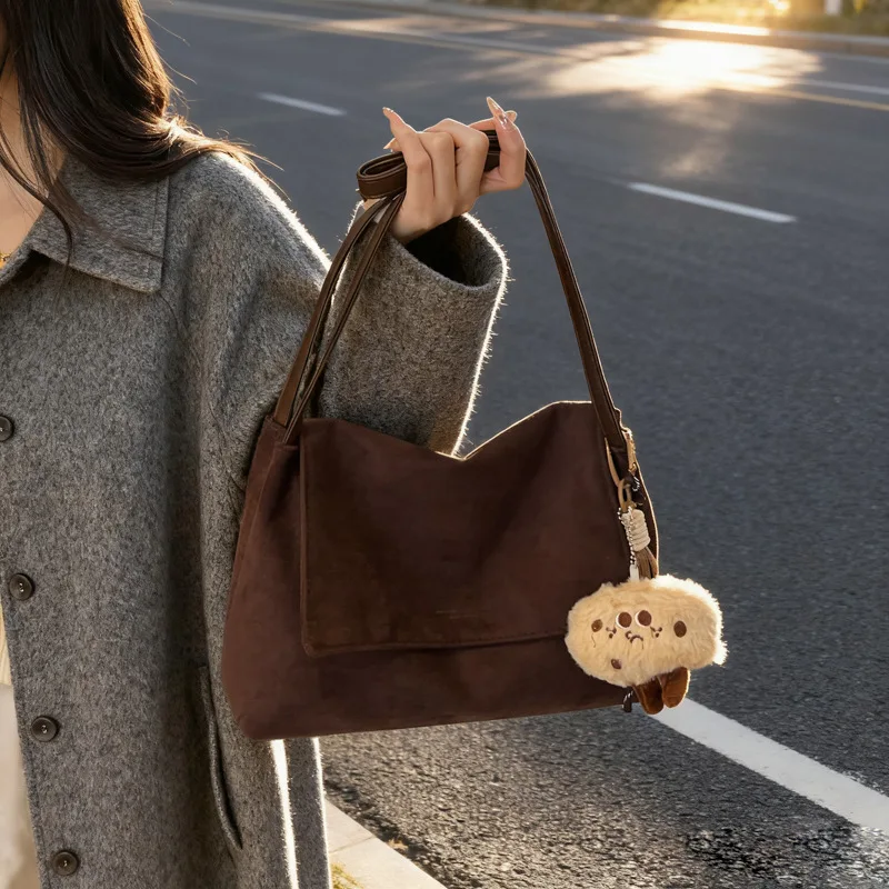 

2025 Vintage Underarm Tote Bag for Women, Genuine Leather Large Capacity Multi-way Shoulder Crossbody Purse Shoulder Bag Women