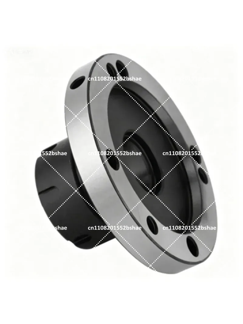 ER32 125mm 95mm High Accuracy 0.005mm Straight Hole Type Collet Chuck with Back Plate
