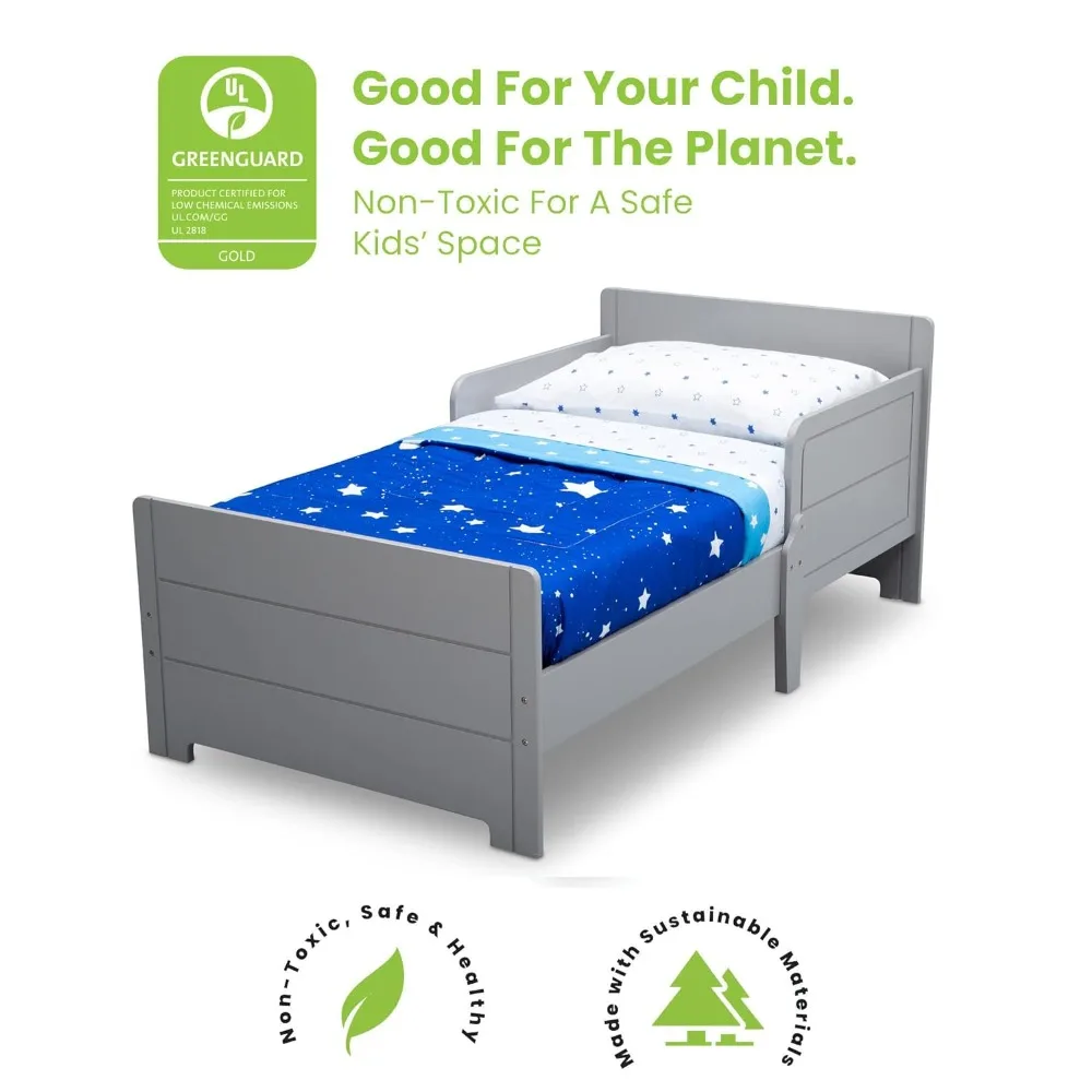 Delta Kinder mysize Kleinkinder bett, grau