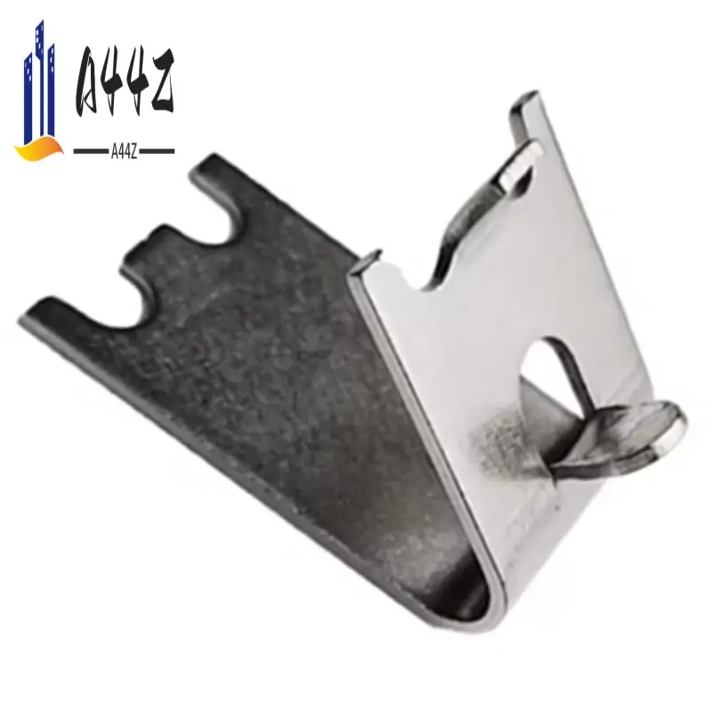 

A44Z-12PCS Коммерческие зажимы для полки морозильной камеры из нержавеющей стали, опорный зажим для полки холодильника, кронштейн, детали полки