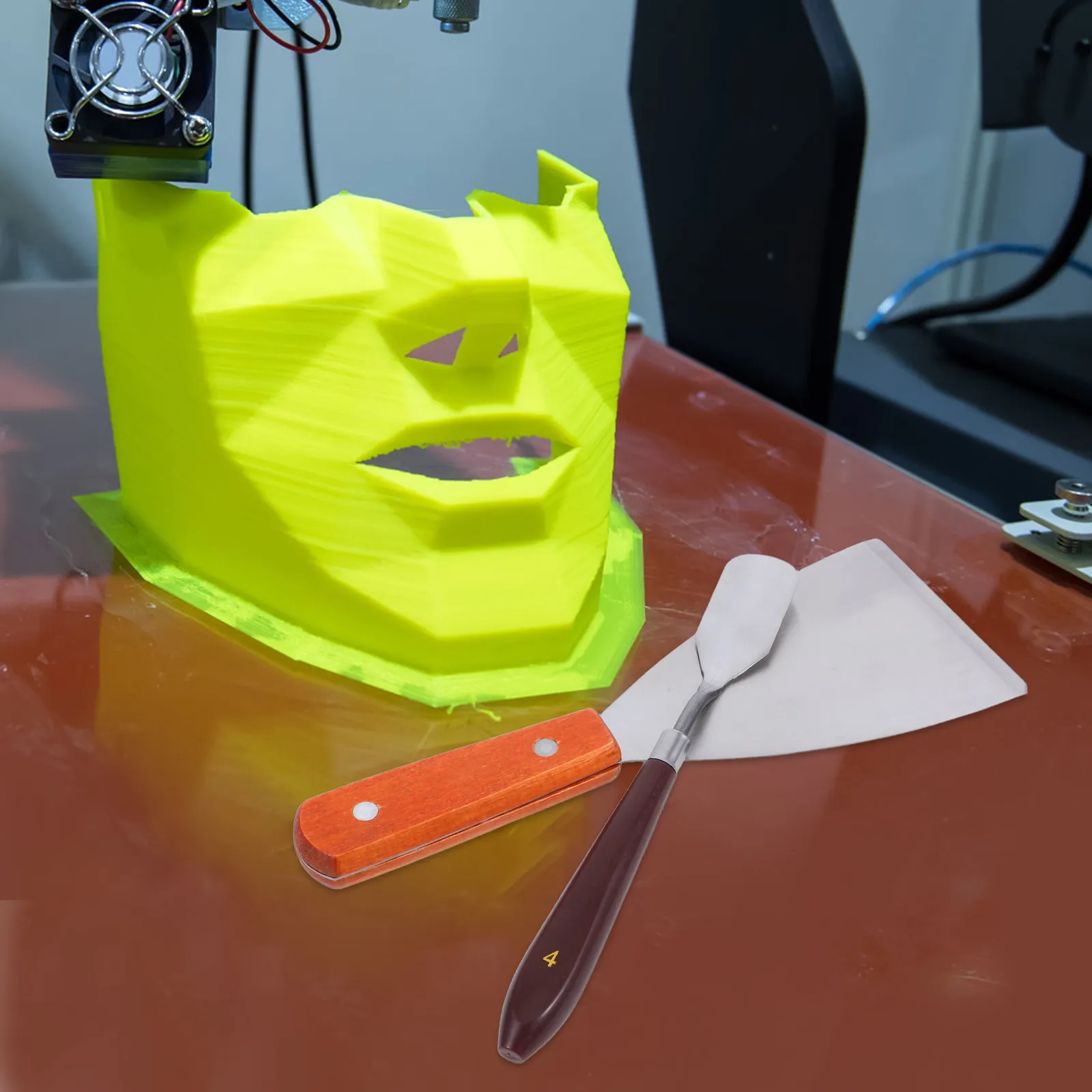 

Набор из 2 скребков для удаления 3D-печати, нержавеющая сталь, усиленные пластиковые ручки, для тонких лезвий, быстрая очистка, удобное хранение