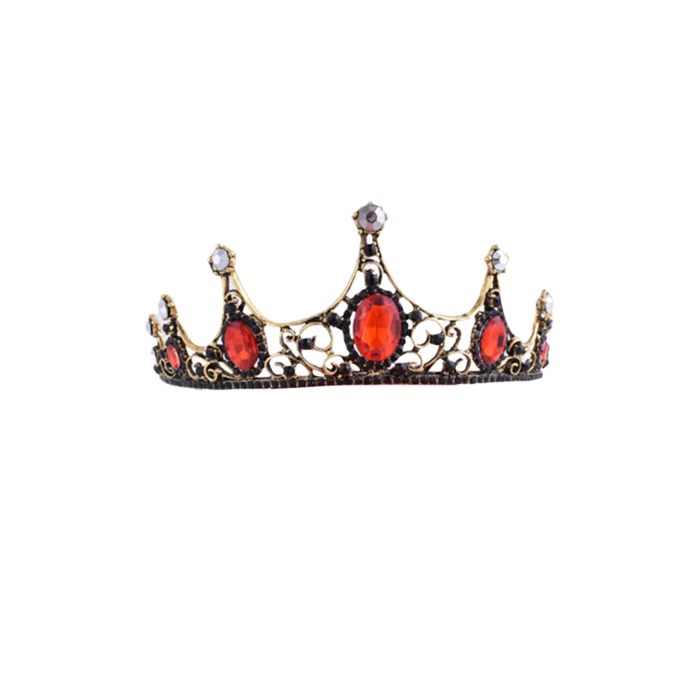 

Bridal Crown Wedding Tiara Rhinestones Crystal Women Accessory Fairy nament Jewelry Elegant Lightweight Portable Engagement
