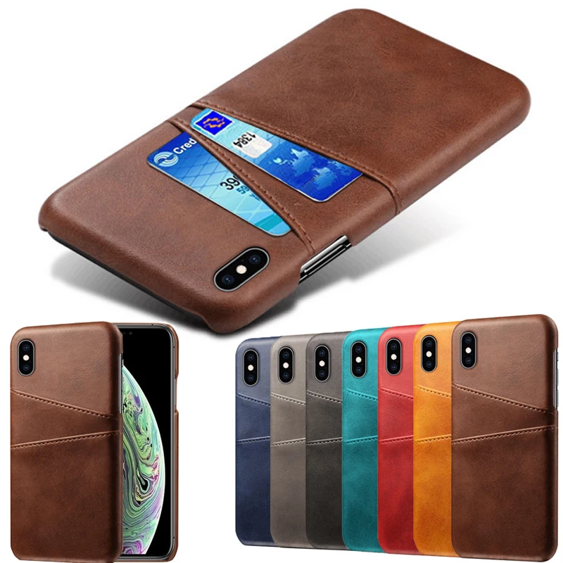 

Luxury Card Holder Case for iPhone 14 Pro Max 5 5s 6 6s 7 8 Plus 5se Leather Wallet Case for iphone X XR XS Max 11 Pro Max Cover