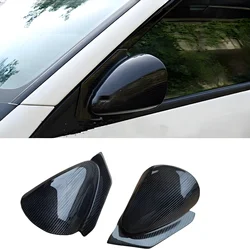 SP Car Exterior Rearview Mirrors Assemblies Fits Mitsubishi Lancer EVO Evolution 7 8 9 Carbon Fiber Car Accessories Auto Tuning