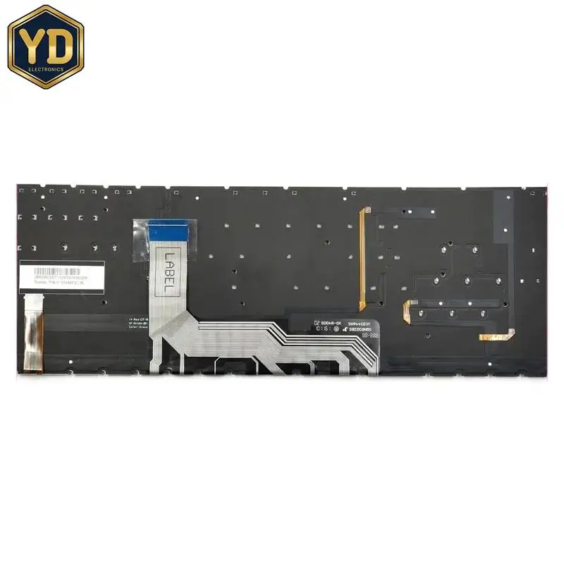 YD New for HP Omen 15-ek 15-ek0019nr /15-en 15-en0013dx 15-en0023dx*15-en1013dx laptop keyboard US black with per-key RGB backli
