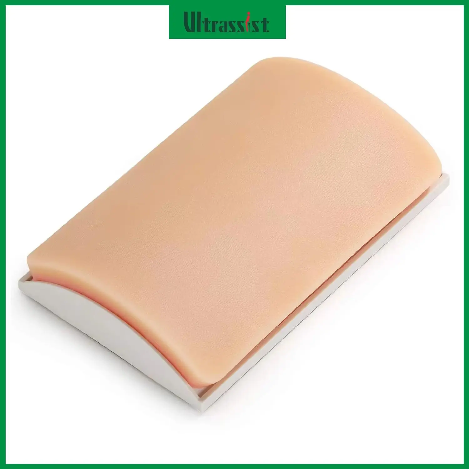 Ultrassist Premium Suture Pad Silicone Practice Pad with Double Meshes Imbedded DIY Wound for Medical Students Training Educatio