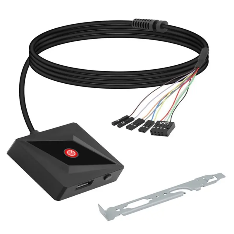 New Arrivals-Computer Power Switch Button PC Power Switch Used For Motherboard Power Switch Control In Desktop Computers