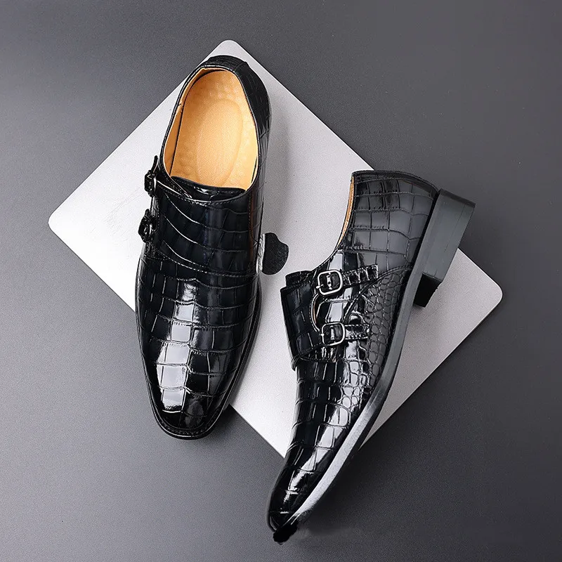 Men shoes casual plus size leather luxury brand adult fashion designer social driving dress moccasins men loafers Zapatos Hombre