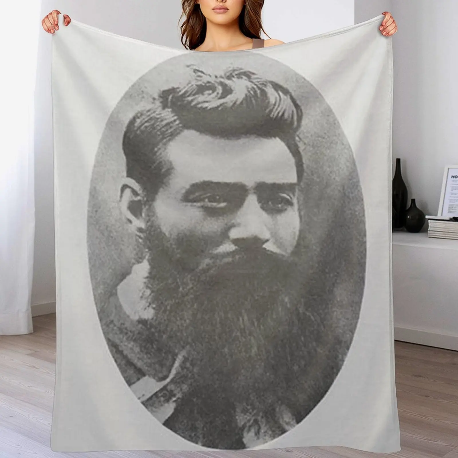 Ned Kelly - The Kelly Gang Throw Blanket warm winter Soft Plush Plaid Luxury St Blankets