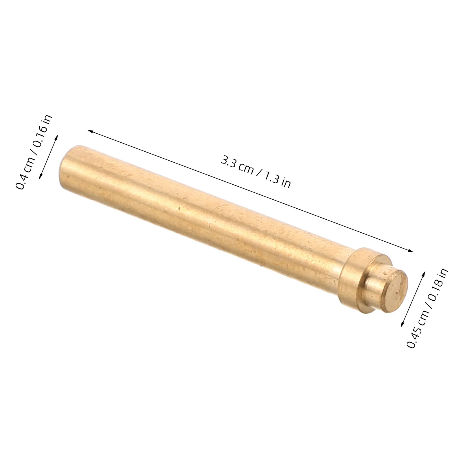 2Pcs Forklift Horn Contact Rod Copper Springs High Elasticity Brass Rebound Repair Kit Steering Wheel Horn Contact Assembly