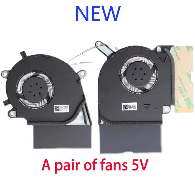 New Computer Cooler CPU GPU Cooling Fan for Asus ROG Strix G512 G712 G512LV G712LV LW gaming laptop Radiator fans 13NR01N0P09012