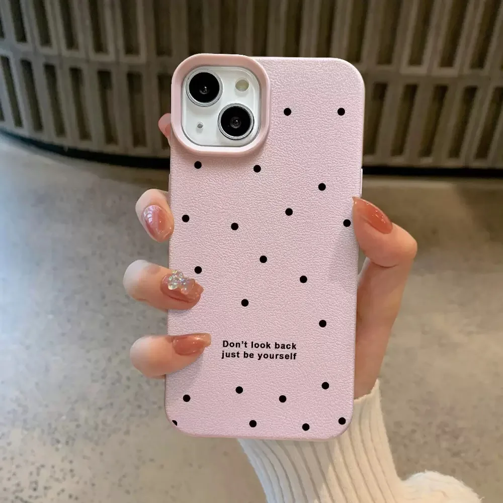 Black Polka Dot Let… - image