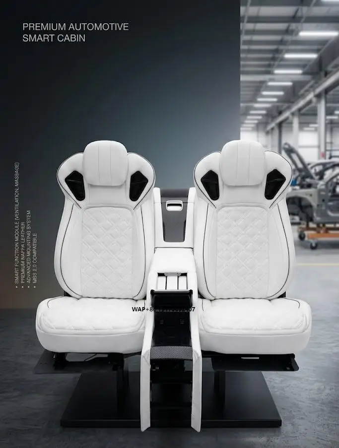 Modified Dry Carbon Fiber Adjustable Luxury Bucket Seat Racing Car Interior Parts for  G63 G55 G500 G550 G900 G350