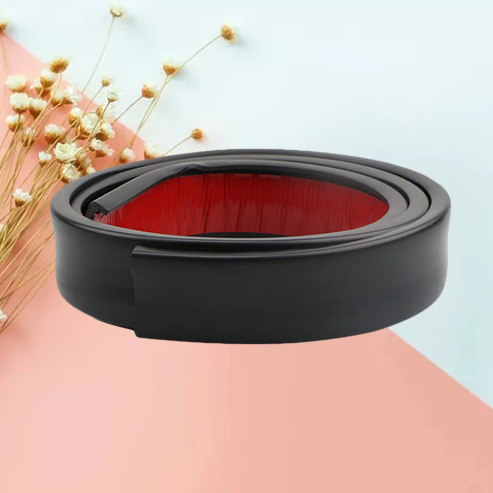 

Wheel Brow Strip 3.8Cm X 1.5M Black Red Car Tire Protector Durable Mud For Auto Body Wheel Eyebrow Protection