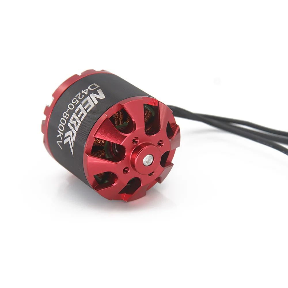 NEEBRC 4250 800KV 600KV Outrunner Brushless Motor 3-7S for RC FPV Fixed Wing Racing Drone Plane Aircraft Multicopter ESC Part