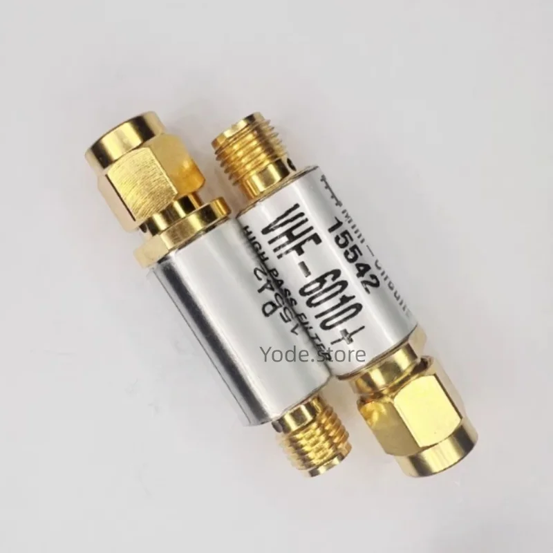 

1PCS VHF-6010+ 6300-15000MHZ 50Ω RF High-Pass Filter
