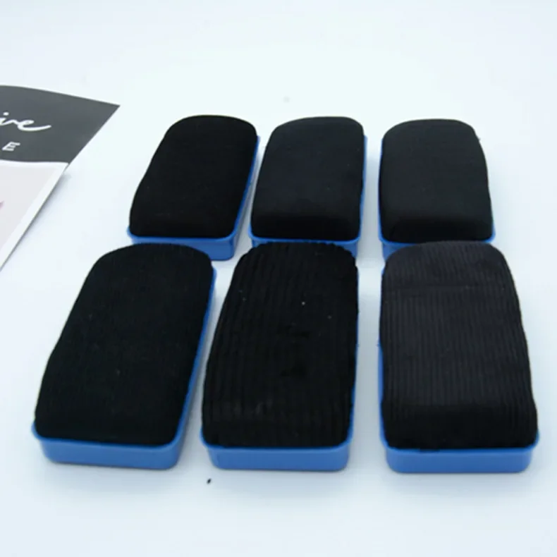 Magnetic Whiteboard Eraser, Blue Blackboard Eraser, Fornecimento Fabricante, 5 pcs