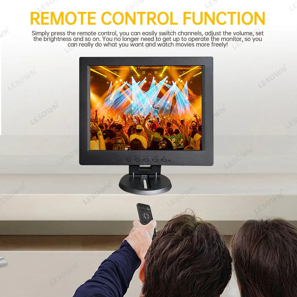 Eyoyo 8 pouces petit mini moniteur résolution 1024x768 vue arrière de