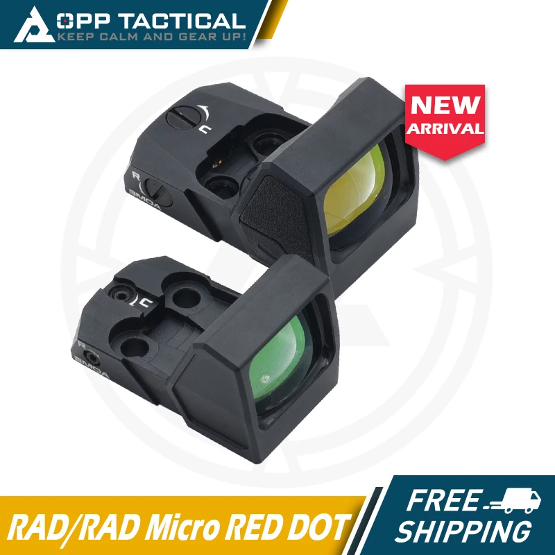 

Crimson Trace RAD Compact Open Reflex Pistol Sight with Integrated Co-Witness for Compact and Subcompact Handguns