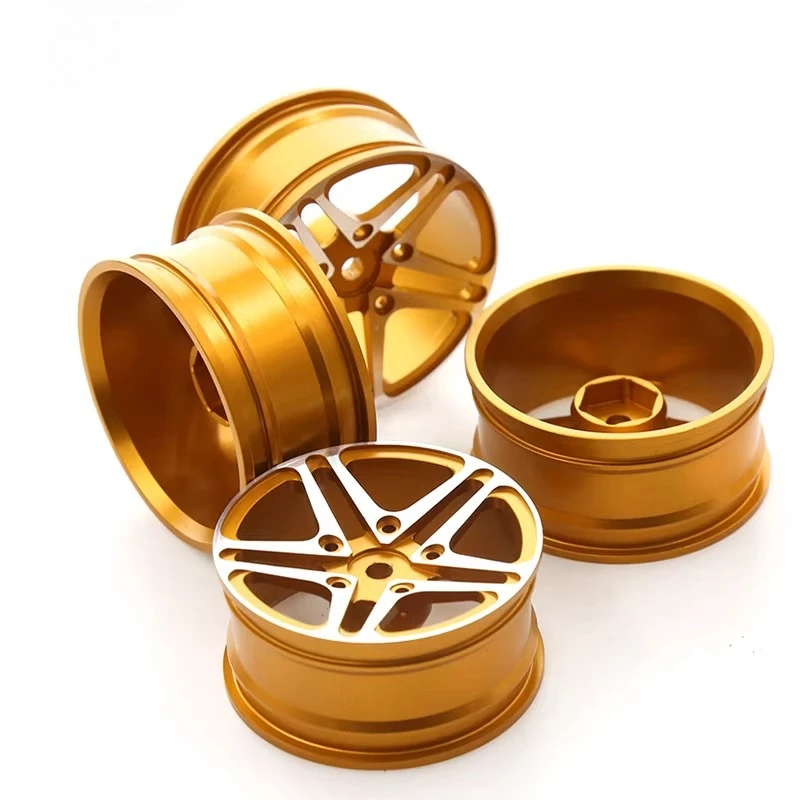 4 modeli samochodów RC 1/10 Sakura 3R z metalowymi felgami pasują do modeli uniwersalnych HSP94122, Jingshang FW06 RV