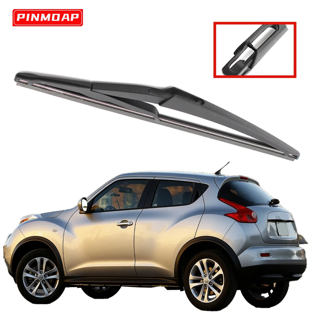 1 Stück, geeignet für Nissan Juke F15 2010–2019, Auto-Heckscheibenwischer, Wischerblätter, Scheibenwaschanlagen und Autoteile