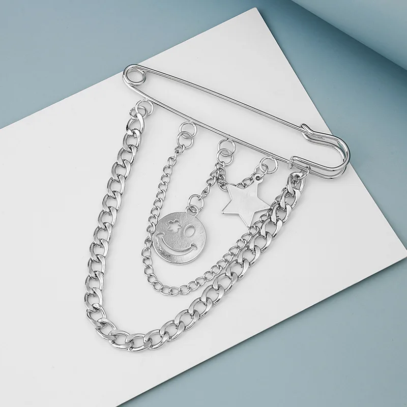 مشبك ربطة عنق عصري على طراز هاراجوكو إكسسوارات ربطة عنق عصرية على طراز الهيب هوب #4