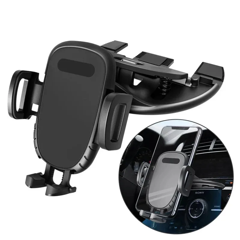 

CD Slot Car Phone Holder 360 Degree Rotation Car Phone Mount Mobile Phone Stand in Car for iPhone Samsung Redmi