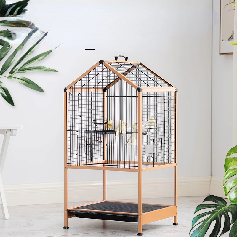 Portable Canari Bird Cages Budgie Outdoor Pigeon Large Bird Cages Parrot Stand Gaiola Para Passarinhos Pet Products YY50BC