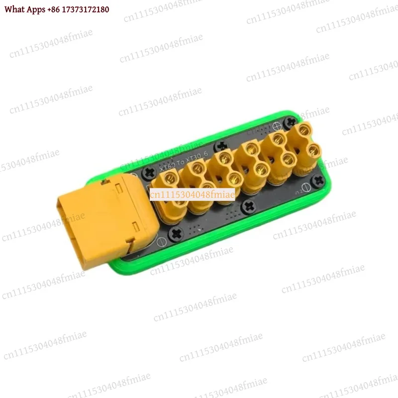 100A XT60 Input 6-Channel XT30 Output PDB Power Distribution Board Module for RC Drone Car Robot Boat
