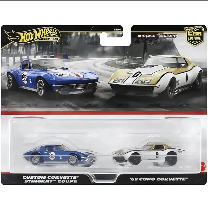 مجموعة مكونة من قطعتين لثقافة السيارة من Hot Wheels 2024 1/64 Diecast Vehicle Premium نموذج سيارات قابل للجمع لعبة جديدة غير مفتوحة، يتم الشحن الآن