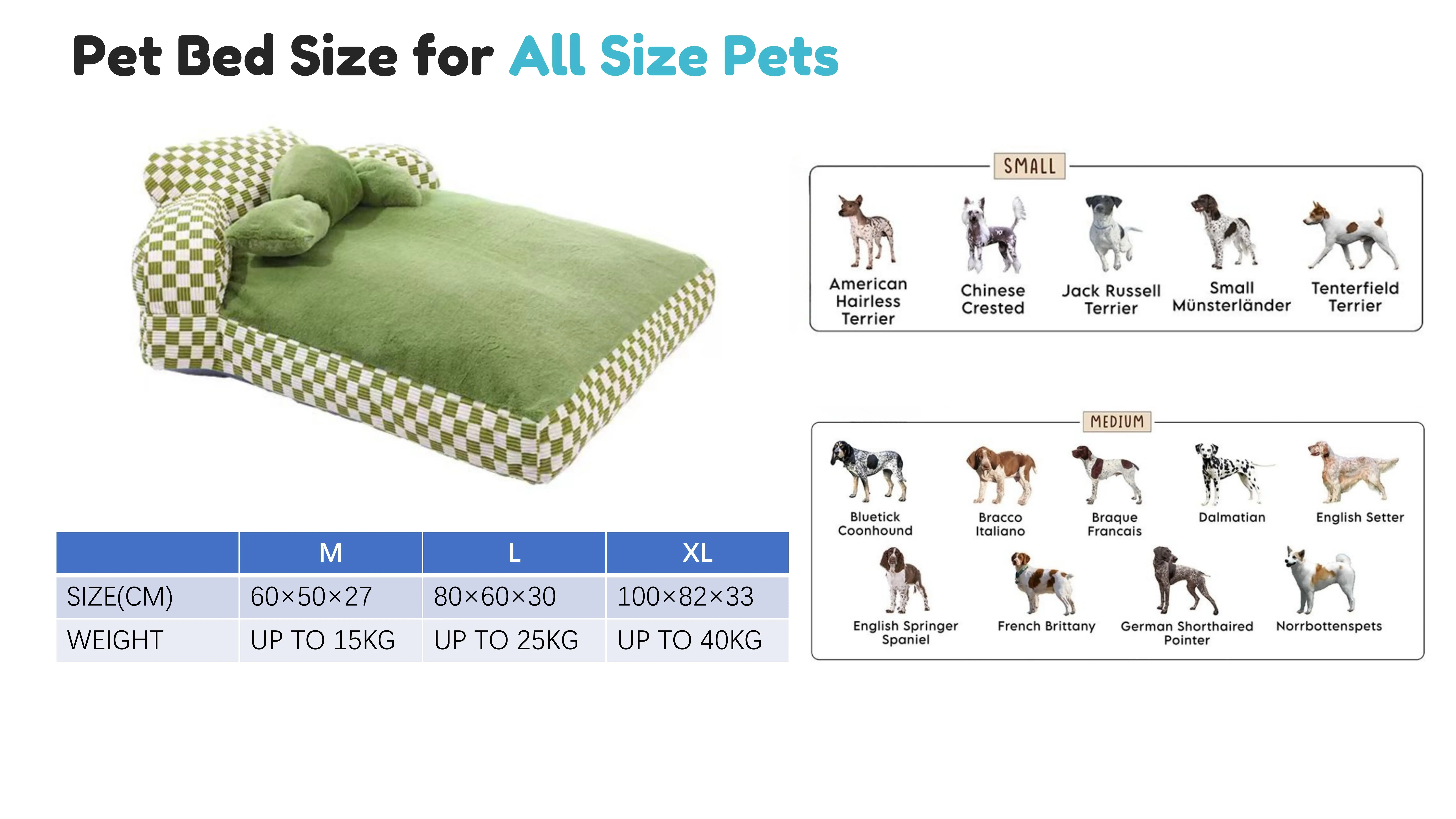 4 PACK XL SIZE Full support for comfortable orthopedic support Dog and cat queen bed luxury dog bed