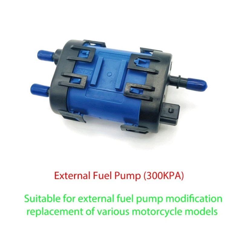 Universal Motorcycle External Fuel Pump Assembly 300KPA For Various Model Motorbikes Replacement Accessories