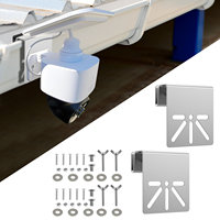 Metal Corner Mount for eufy soloCam s340 Wider View Range 270° on Exterior Wall Corner, Bracket for PTZ Camera Antirust Camera
