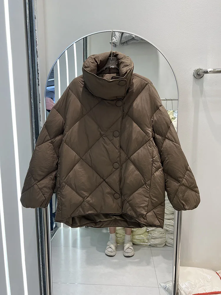 2023 90% Winter Duck Down Jacket Women Puffer Jacket Light Warm Down Coats Female Casual Winter Parkas Oversized Outwear