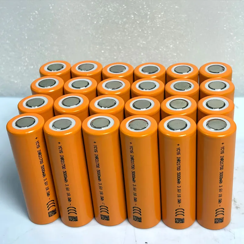 10-2000pcs 3.7V 21700 5000mAh Rechargeable Battery 15A INR21700 DIY Power Li-ion High Discharge Batteries for Electrical Tools