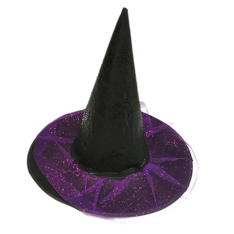 

652f Unisex Witch Veil Hat для Хэллоуина вечеринка маскарада косплей костюмы