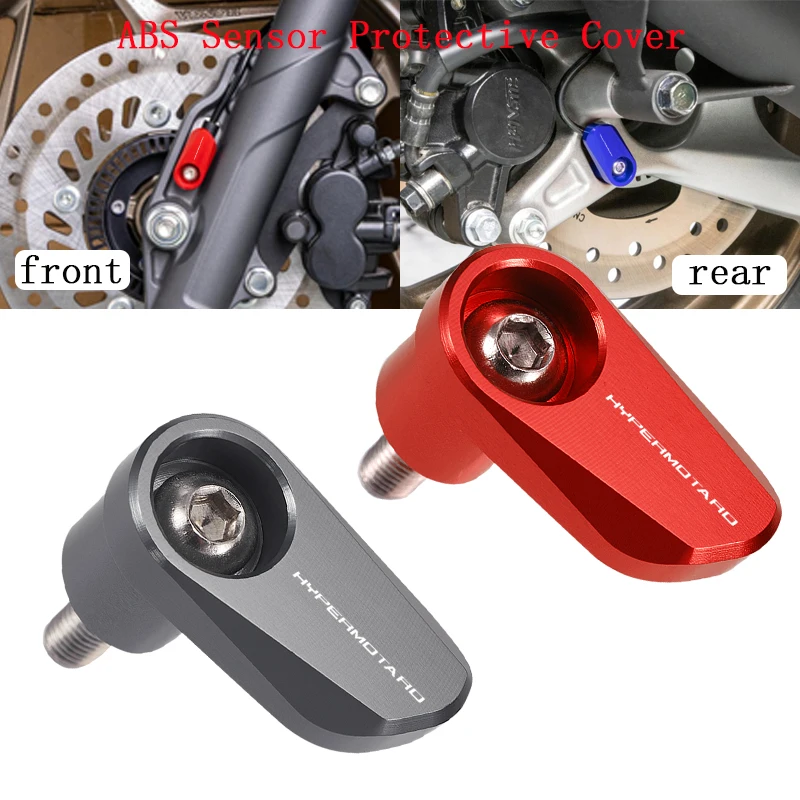 Protector de Sensor ABS para rueda delantera y trasera de motocicleta, accesorios para Ducati Hypermotard 796 821 939 950 2022 2023 2024 2025