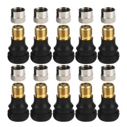 New 10Pcs Electric Scooter Tubeless Tire Vacuum Valve Wheel Gas Valve for Xiaomi M365 Electric Scooter Accessories